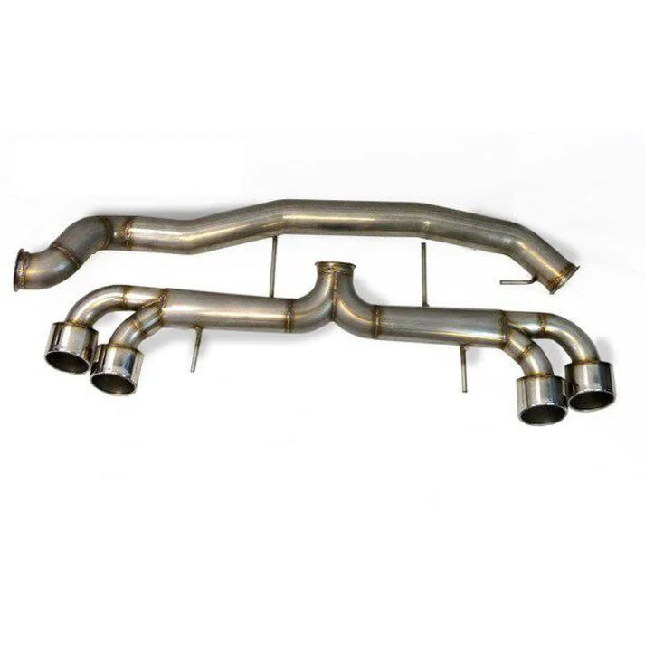 Extreme Turbo Systems 4 inch Race Stainless Steel Exhaust - Nissan R35 GT-R 2009+
