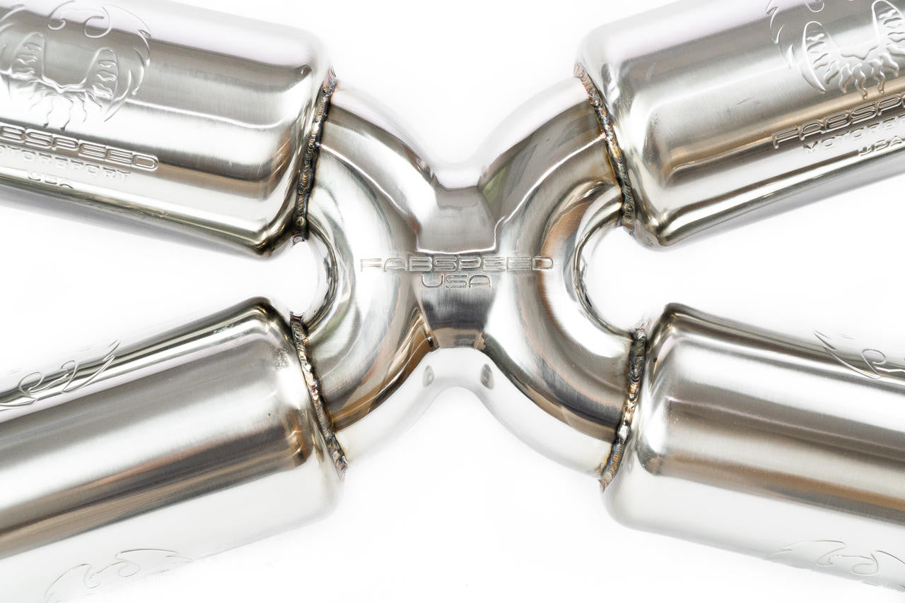 Fabspeed Valved Supersport X-Pipe Exhaust System for Lamborghini Huracan Performante