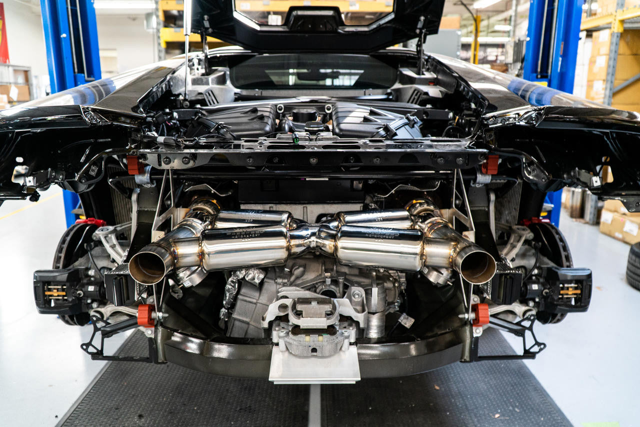 Fabspeed Valved Supersport X-Pipe Exhaust System for Lamborghini Huracan Performante