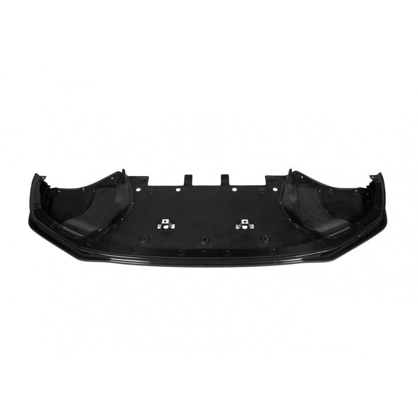 N-Tune V1 Spec N Front Splitter w/ Brake Duct (Carbon Fiber) - Nissan GT-R R35 09-16