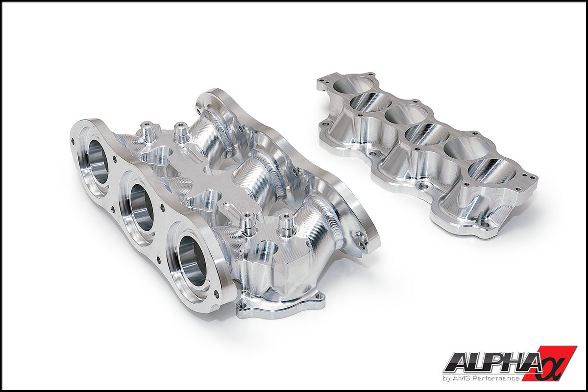 AMS Performance Intake Manifold with Cast Aluminum Plenums - Nissan R35 GT-R 2009+