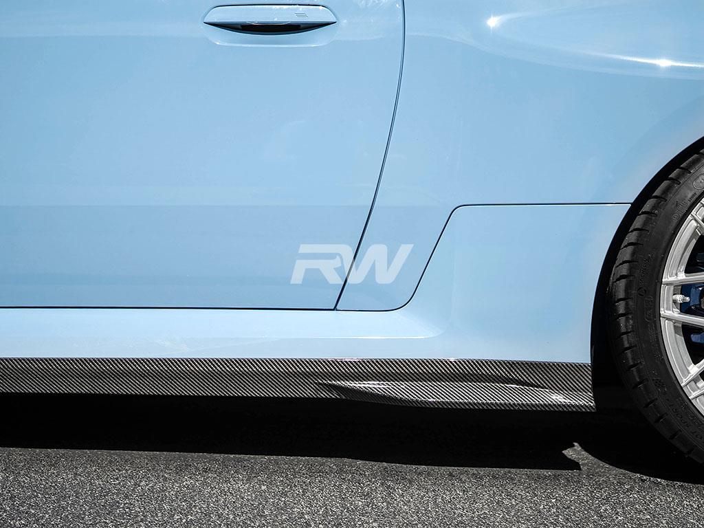 RW Carbon BMW G87 M2 GTX Carbon Fiber Side Skirts