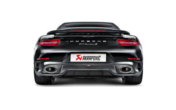 Akrapovic Titanium Exhaust System  for Porsche 991.1 Turbo