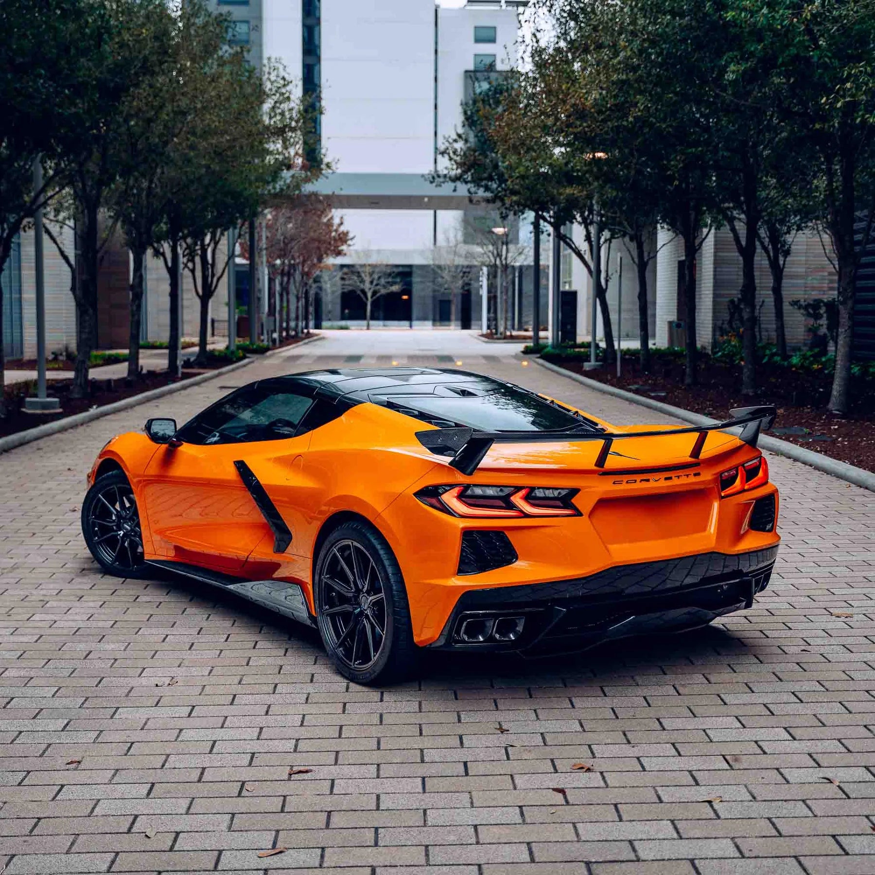 Racing Sport Concepts 5VM Style Side Skirts | Carbon Fiber | C8 Corvette