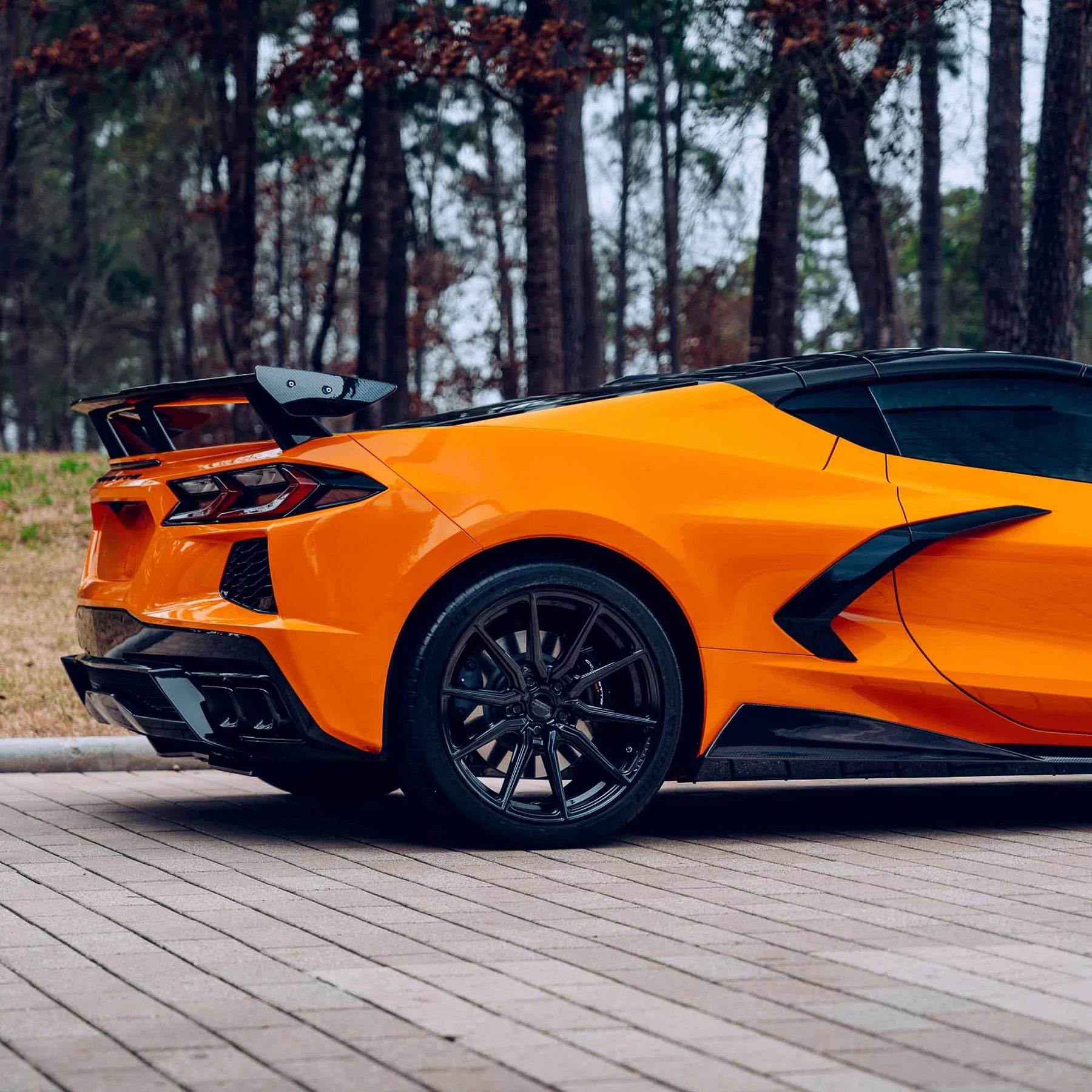 Racing Sport Concepts 5VM Style Side Skirts | Carbon Fiber | C8 Corvette
