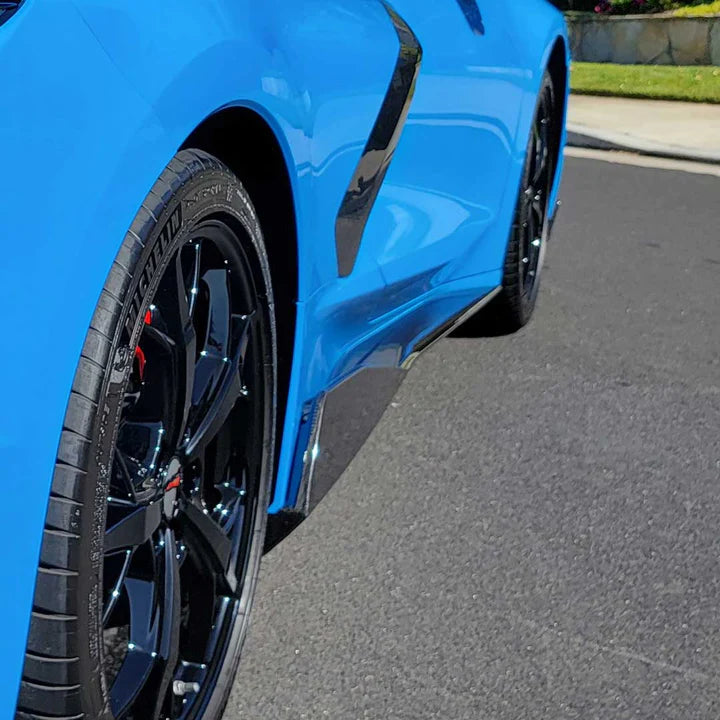 RSC 5VM Style Carbon Fiber Side Skirts for C8 Corvette | Cicio Performance