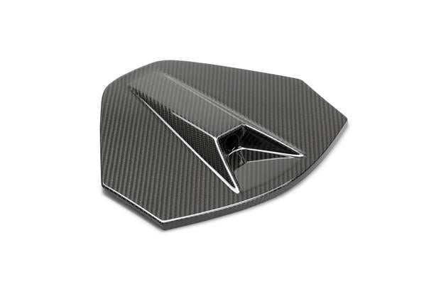 Anderson Composites Carbon fiber rear camera decklid housing panel for 2020-2024 Chevrolet C8 (coupe) (w/location for camera)