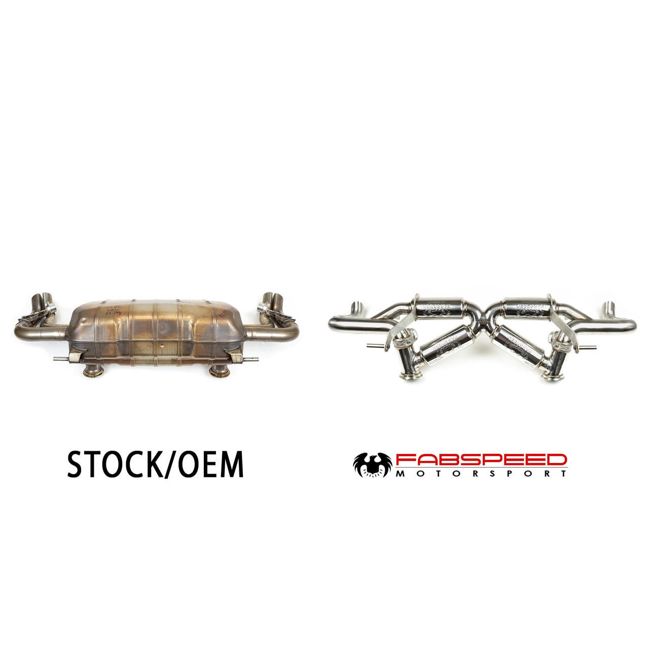 Fabspeed Valved Supersport X-Pipe Exhaust System for Audi R8 2019+