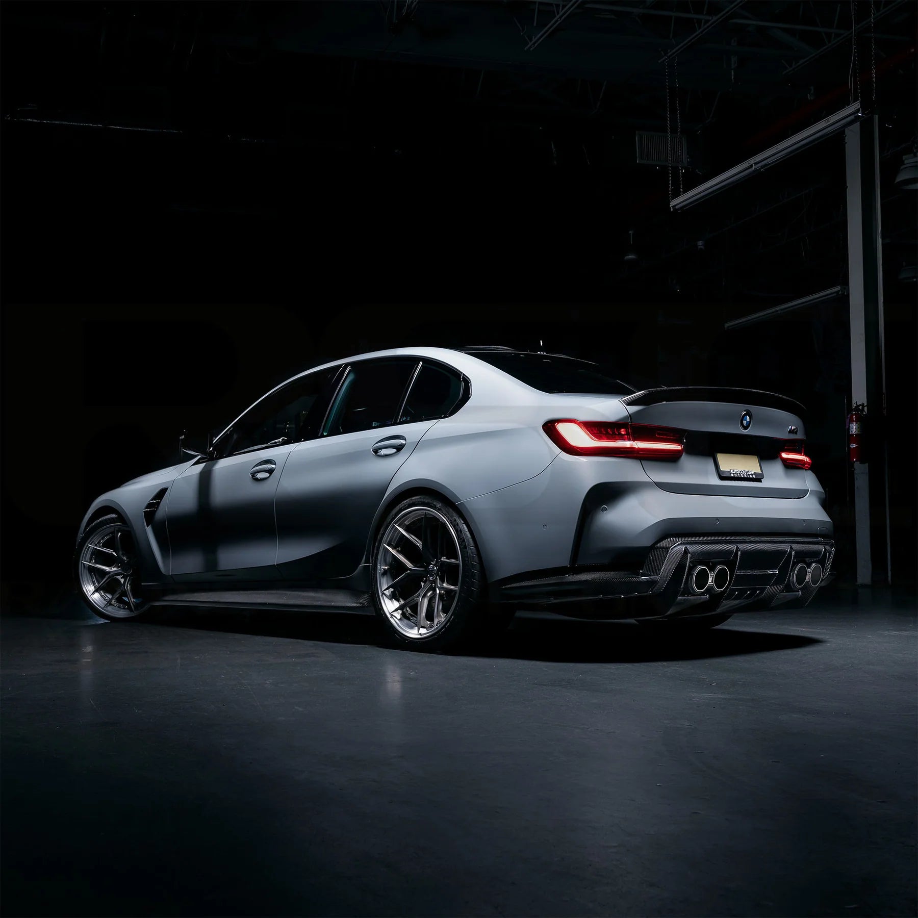 Racing Sport Concepts M3 Rear Diffuser | 7 Piece Kit Carbon Fiber | BMW G80 M3