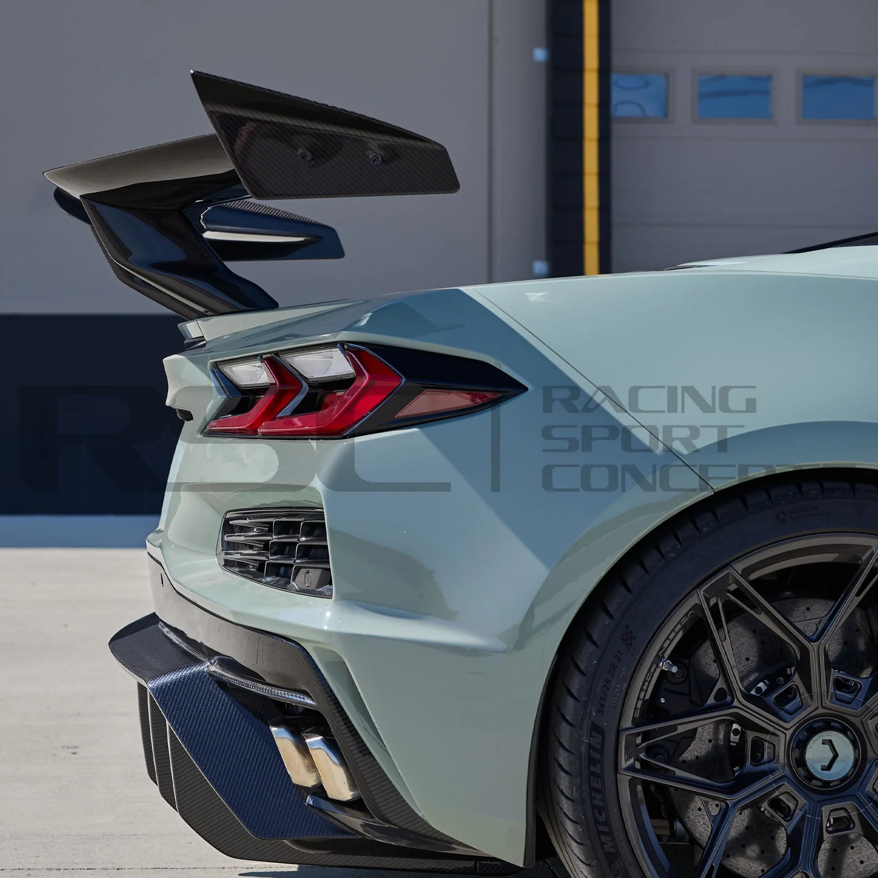 Racing Sport Concepts ZR1.1 Rear Wing | Carbon Fiber | Corvette C8 Z06 & E-Ray
