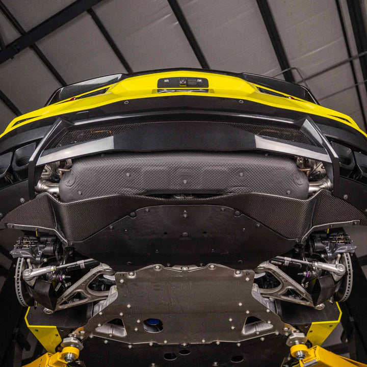 Racing Sport Concepts Lower Diffuser Trim Panel | Carbon Fiber | Fits Corvette C8 Stingray, Z06, E-Ray, & ZR1