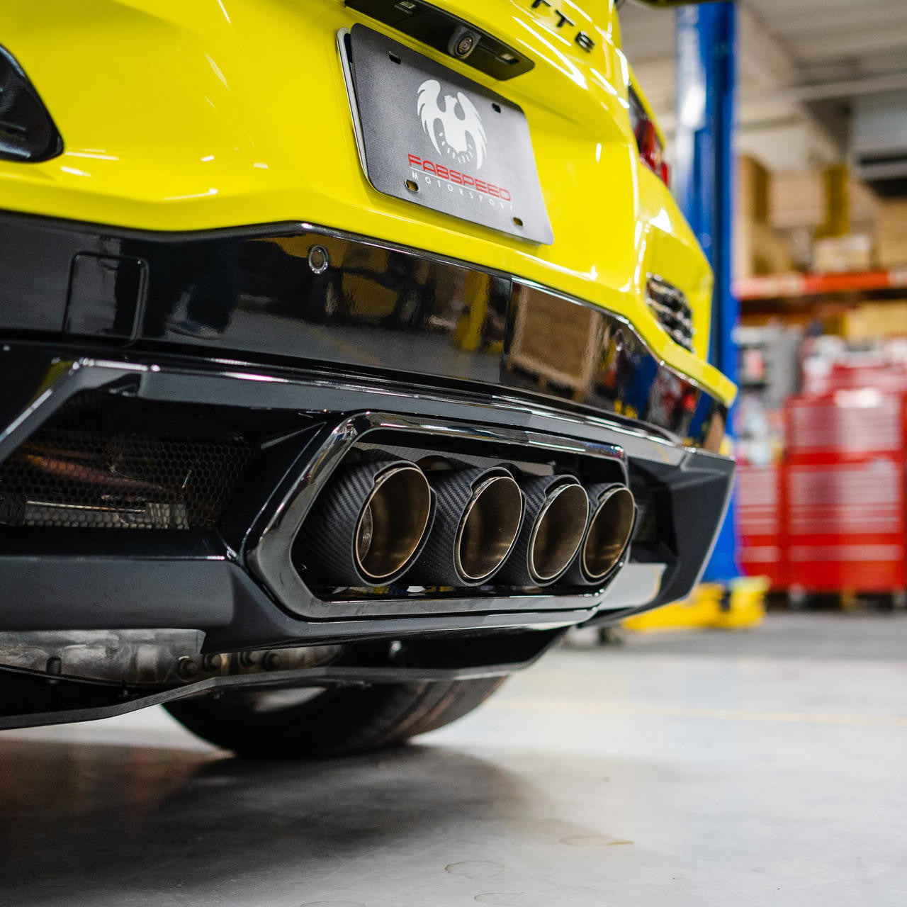 Fabspeed Chevrolet Corvette C8 Z06 Titanium Valved Cat-Back Exhaust System (2023+)