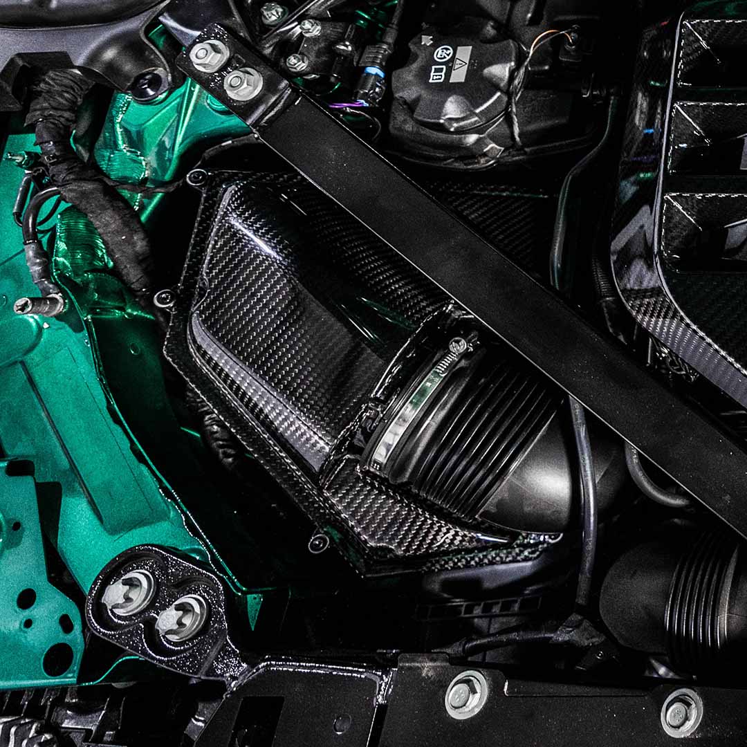 Racing Sport Concepts G8X Engine Bay Kit | Carbon Fiber | 6 Piece Package | BMW M2/M3/M4
