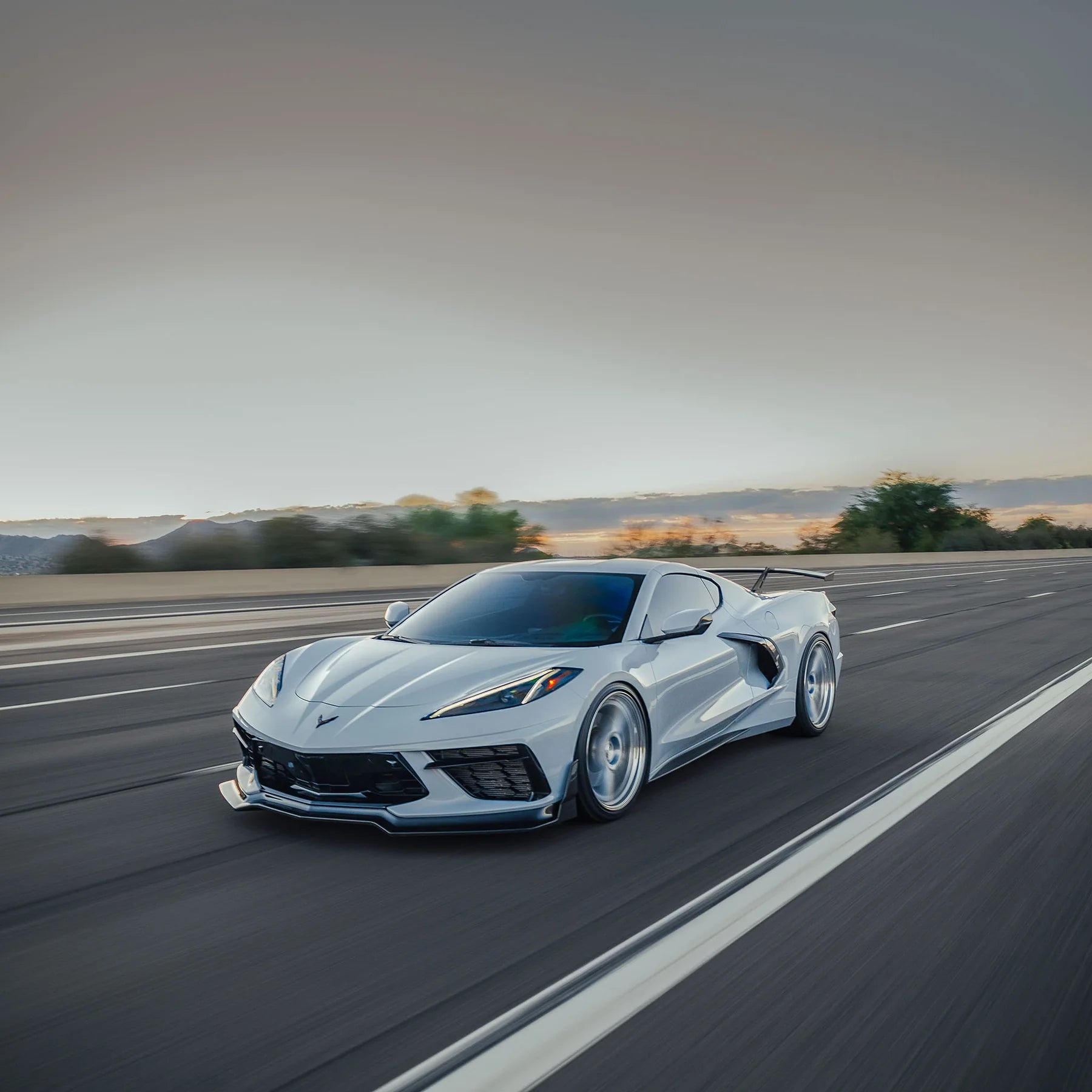RSC Carbon Fiber ST Front Splitter for Corvette C8 | Cicio Performance