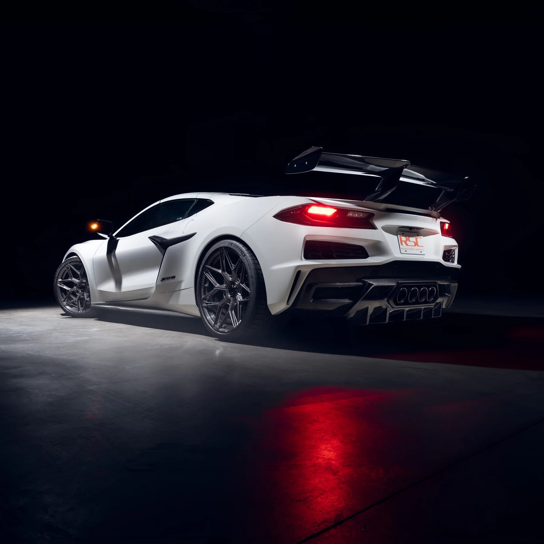 Racing Sport Concepts "GTZ" Rear Diffuser | Carbon Fiber | Corvette C8 Z06 & ZR1