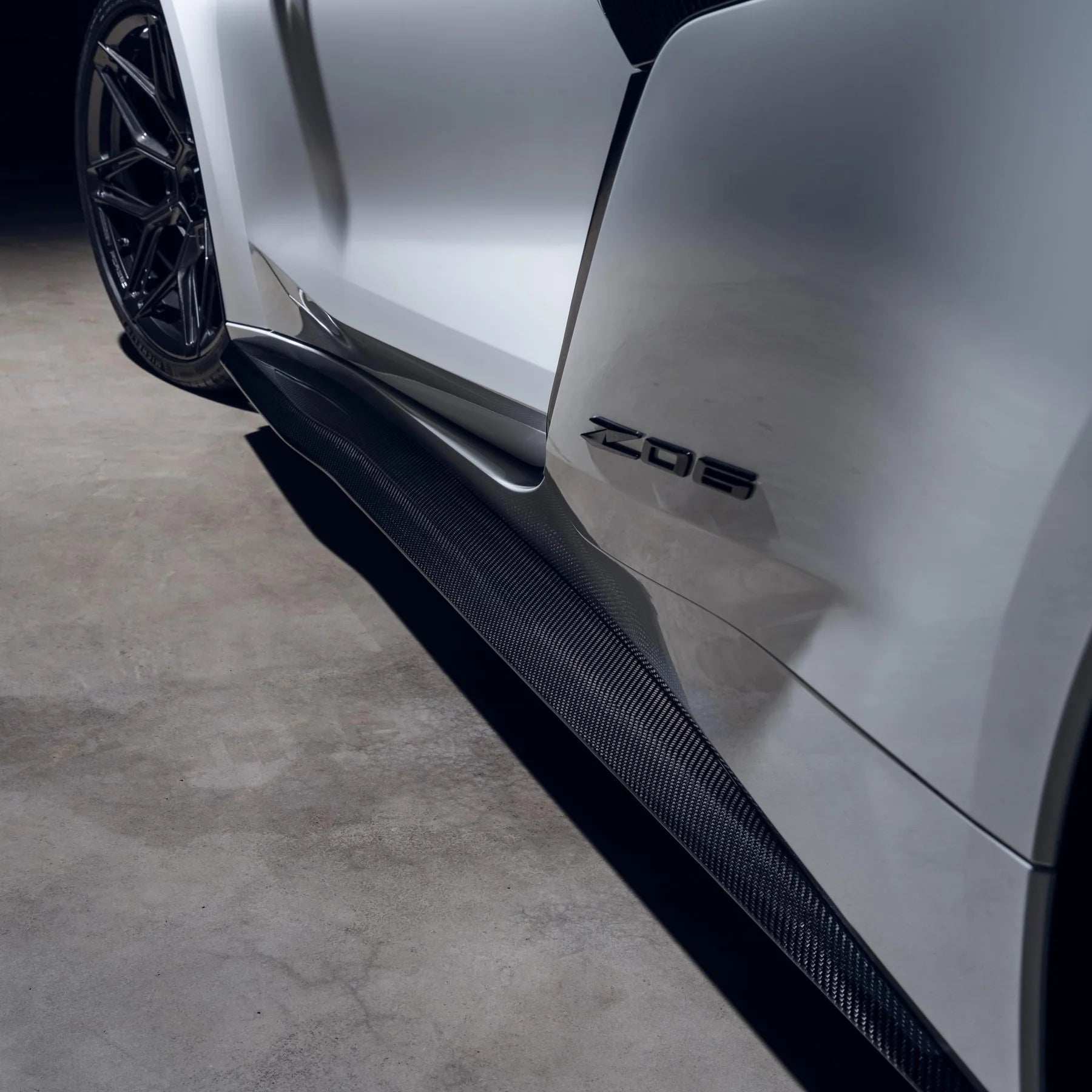 Racing Sport Concepts "GTZ" Side Skirts | Carbon Fiber | Corvette C8 Z06 / E-Ray / ZR1