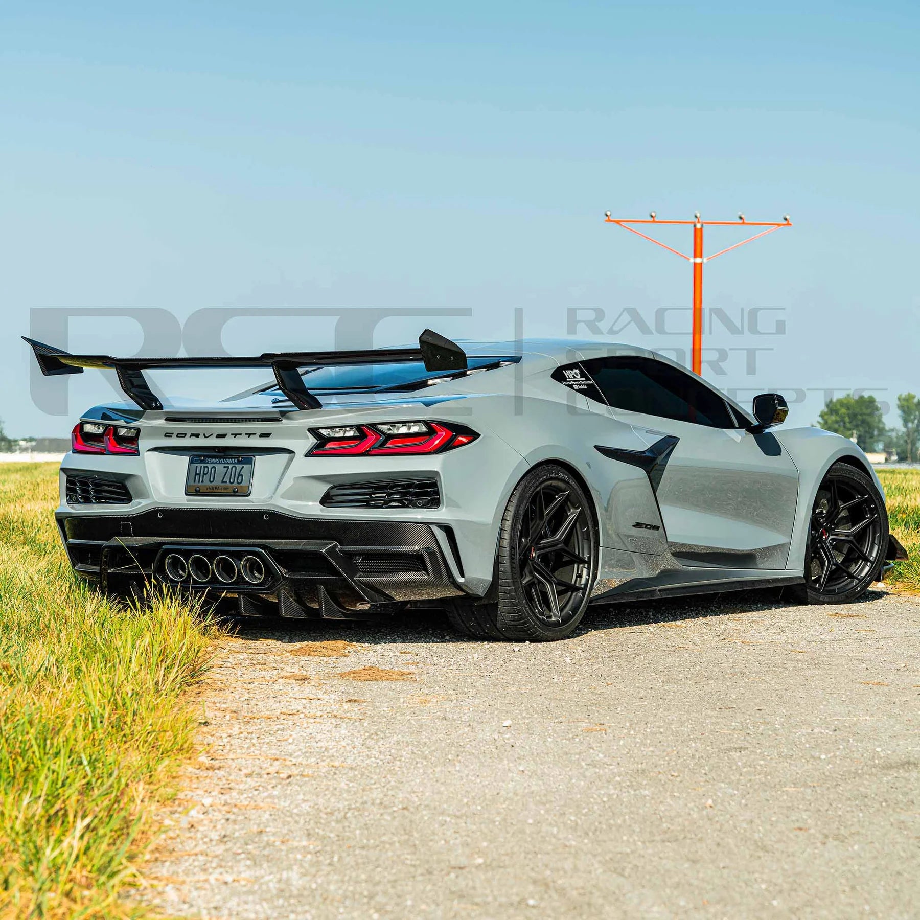 Racing Sport Concepts ZR1.1 Rear Wing | Carbon Fiber | Corvette C8 Z06 & E-Ray