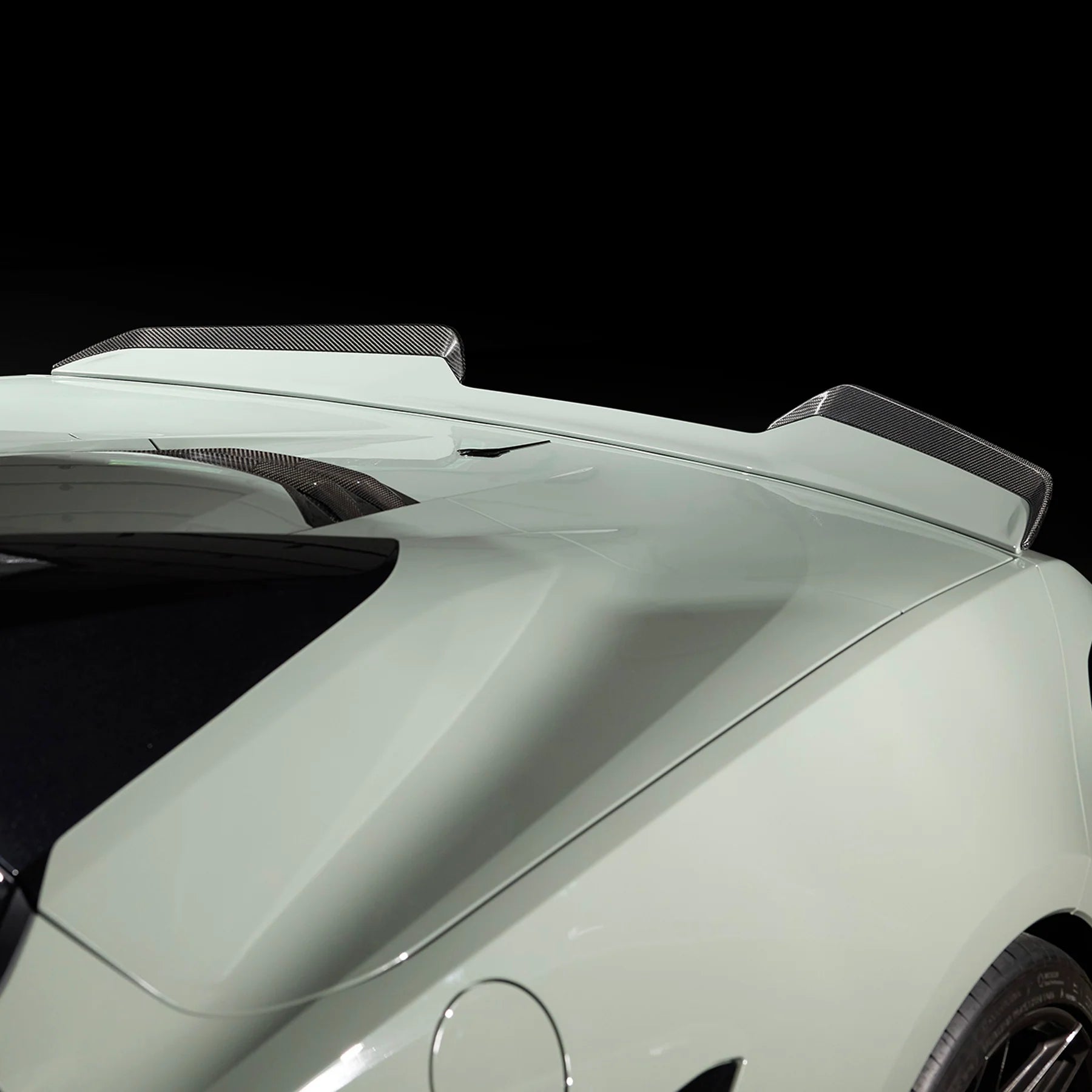 Racing Sport Concepts Wicker Bill Extensions | Carbon Fiber | Corvette C8 Z06, E-Ray, ZR1 RSCVET3042