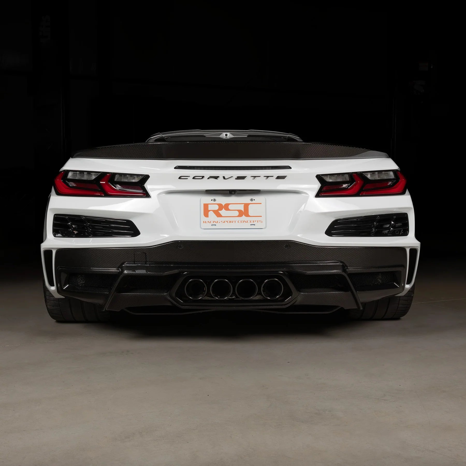Racing Sport Concepts Z06 Rear Diffuser | Carbon Fiber | Corvette C8 Z06 / E-Ray / ZR1
