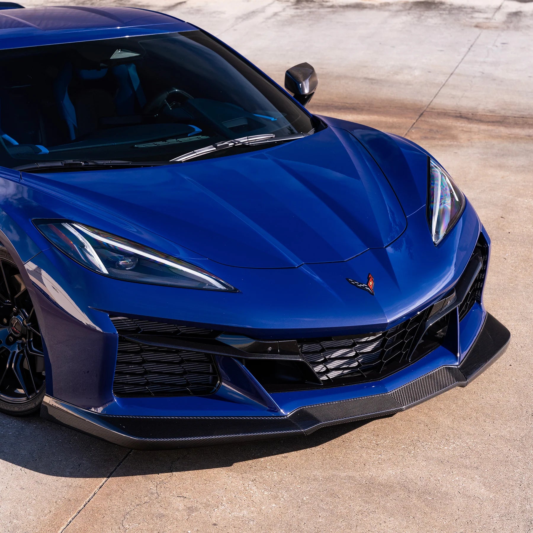 Racing Sport Concepts "GTZ" Front Splitter | Carbon Fiber | Corvette C8 Z06 & E-Ray
