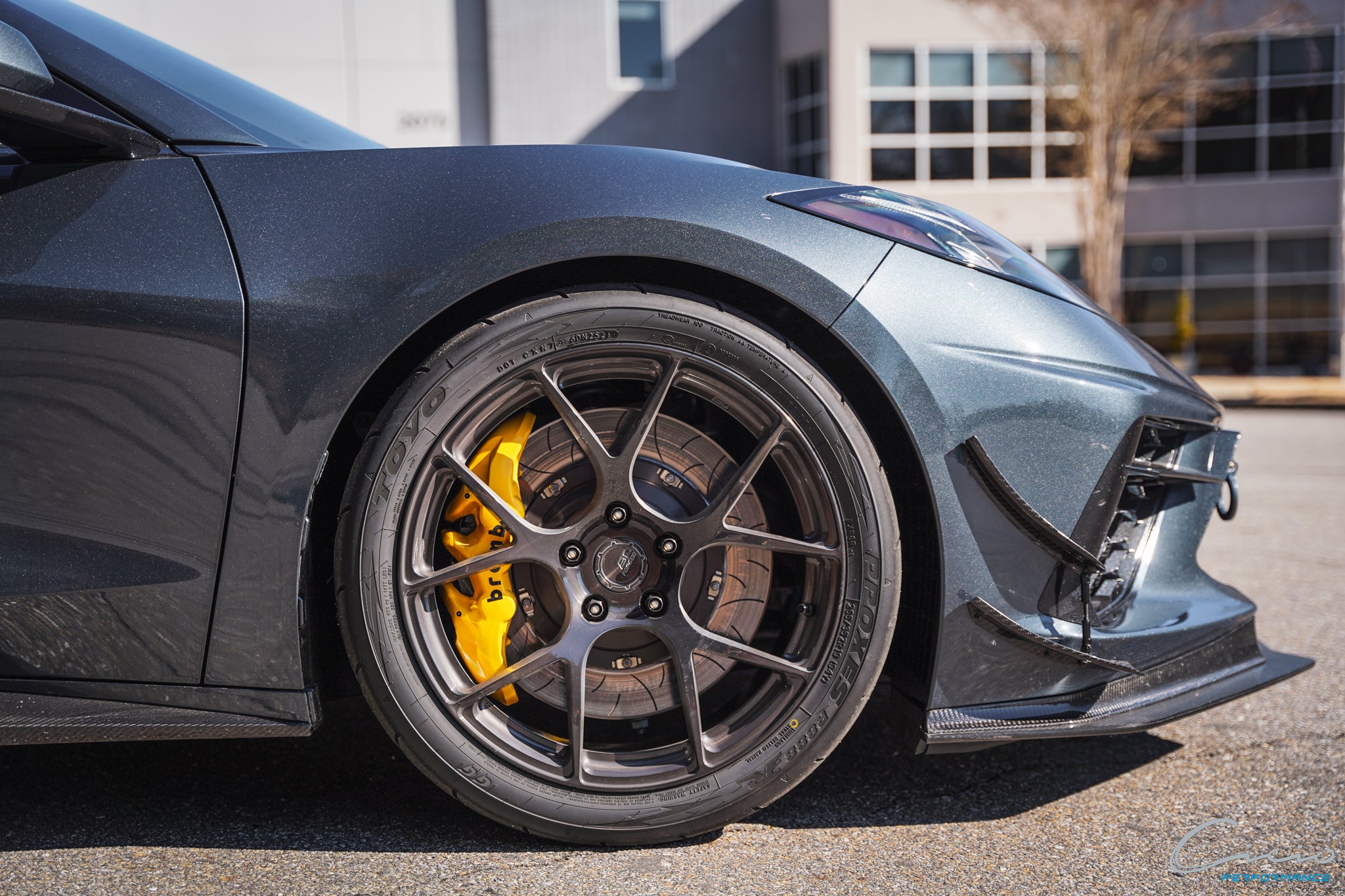 Brembo GT FRONT & REAR BBK For 2020+ Corvette C8 (Base & Z51) with BM6 "Alien Fist" Calipers and 380mm Rotors