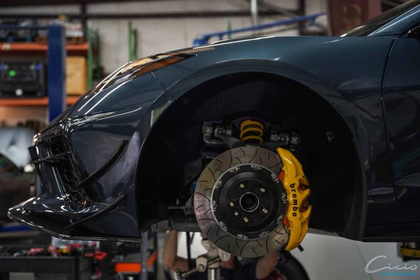 Brembo GT FRONT & REAR BBK For 2020+ Corvette C8 (Base & Z51) with BM6 "Alien Fist" Calipers and 380mm Rotors