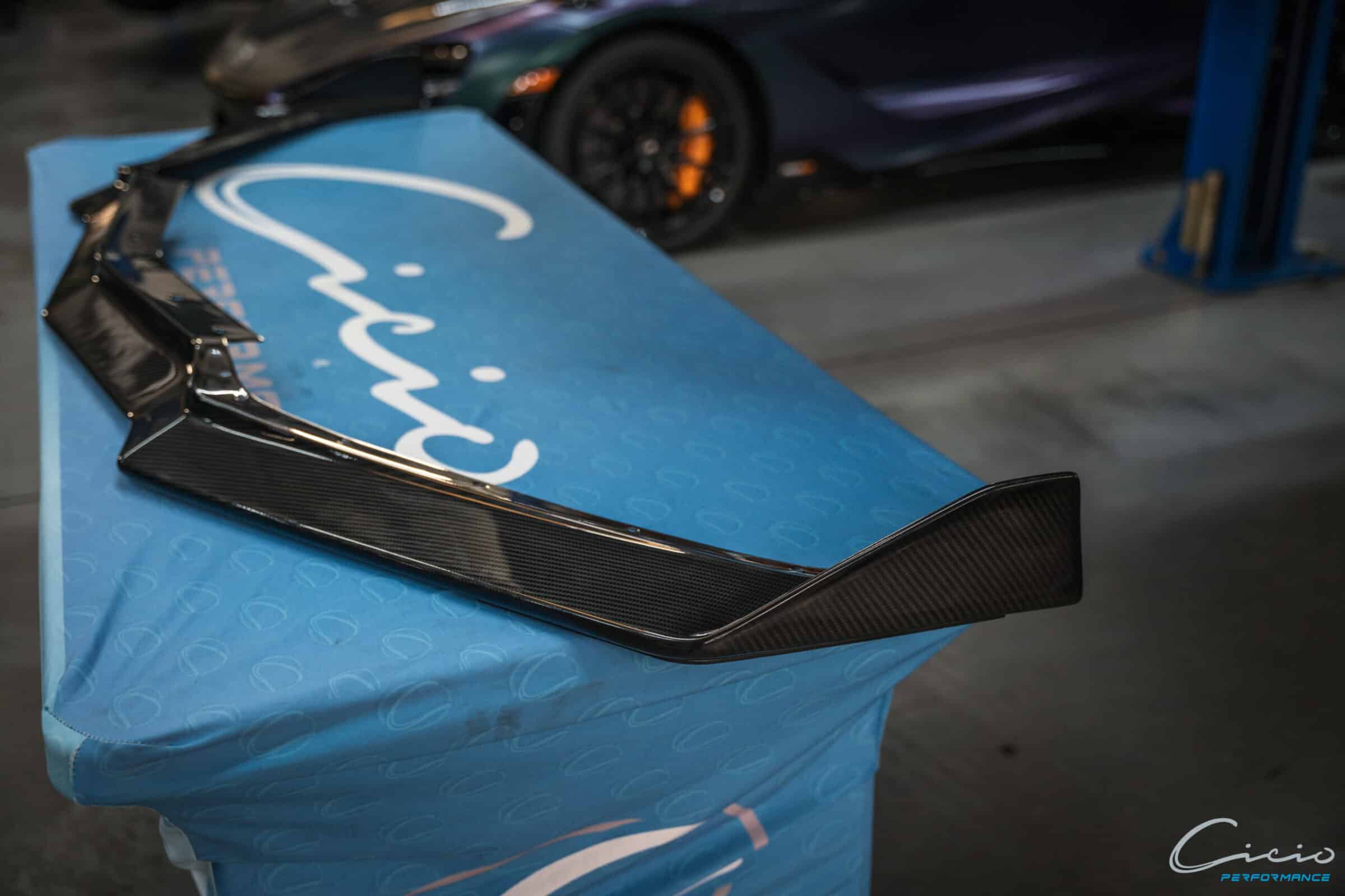 APR Performance C8 Corvette Carbon Front Splitter By Cicio Performance