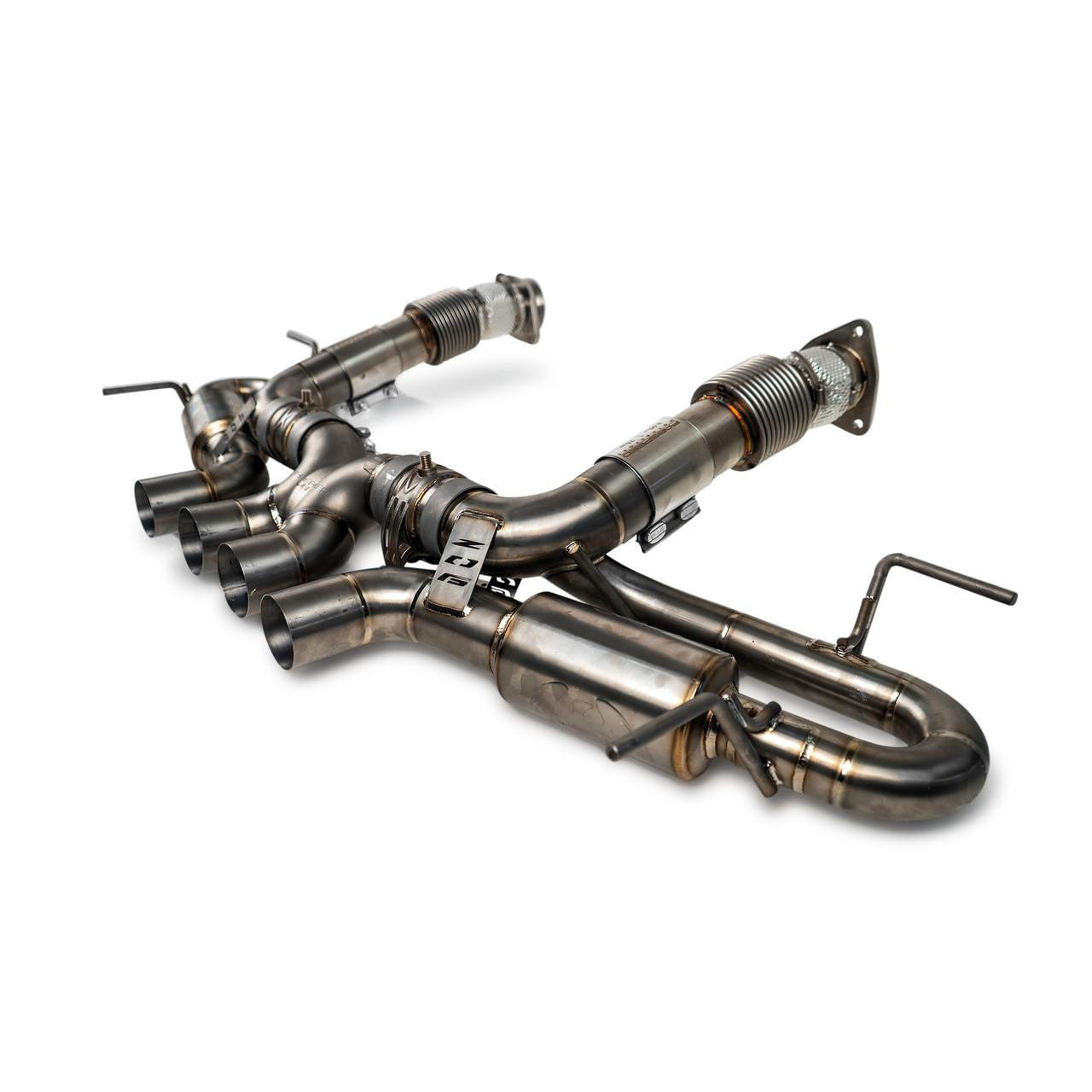 Fabspeed Chevrolet Corvette C8 Z06 Titanium Valved Cat-Back Exhaust System (2023+)