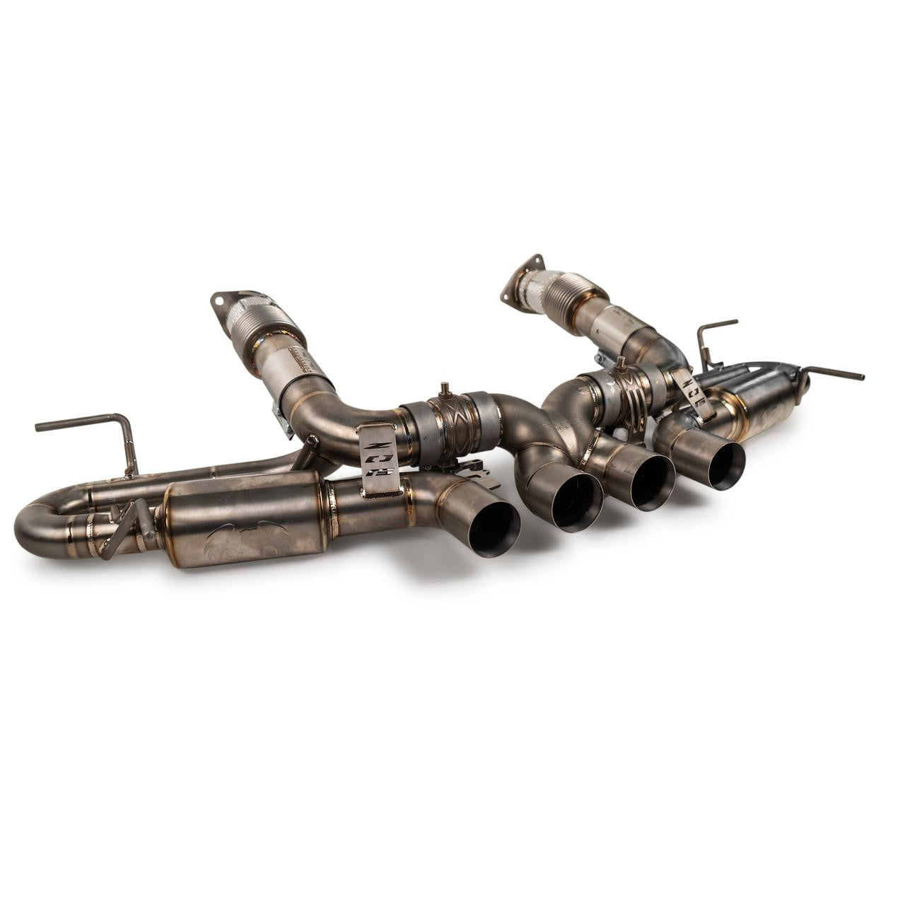 Fabspeed Chevrolet Corvette C8 Z06 Titanium Valved Cat-Back Exhaust System (2023+)