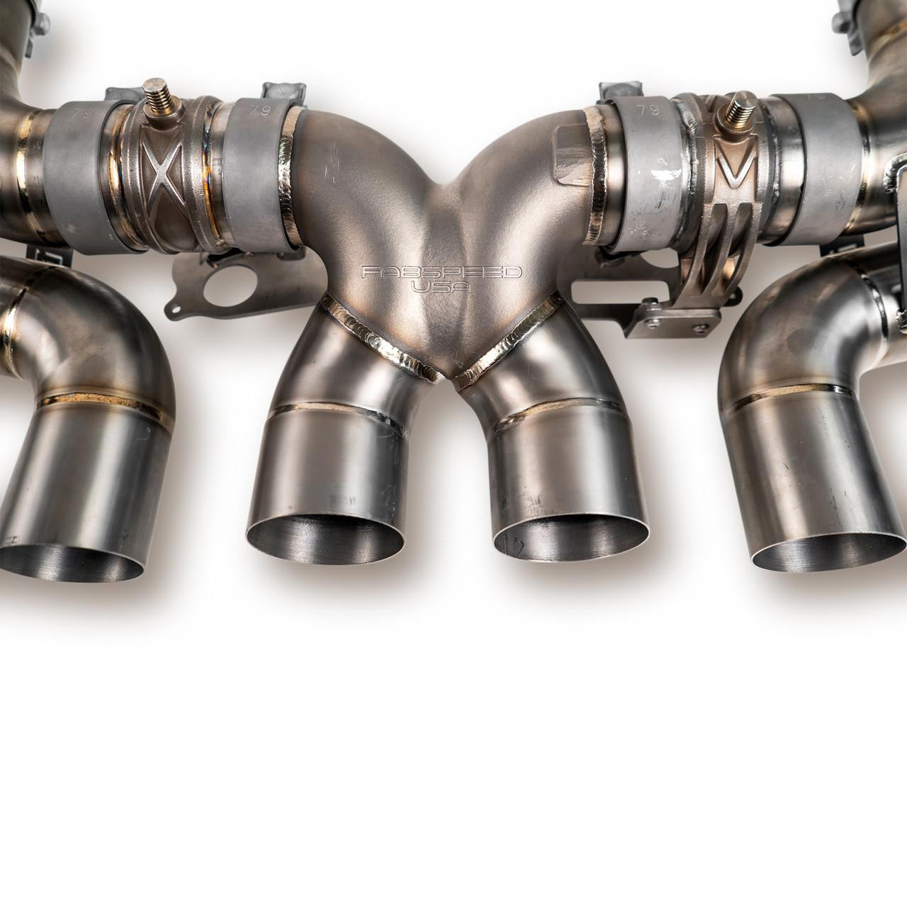 Fabspeed Chevrolet Corvette C8 Z06 Titanium Valved Cat-Back Exhaust System (2023+)
