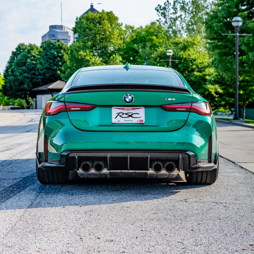 Racing Sport Concepts Carbon Fiber Rear Diffuser Package - M Performance Style - G80 M3 / G82 M4