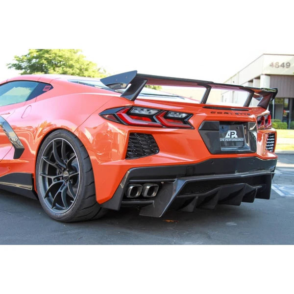 APR Performance Carbon Fiber High Wing for C8 Corvette | Cicio Performance