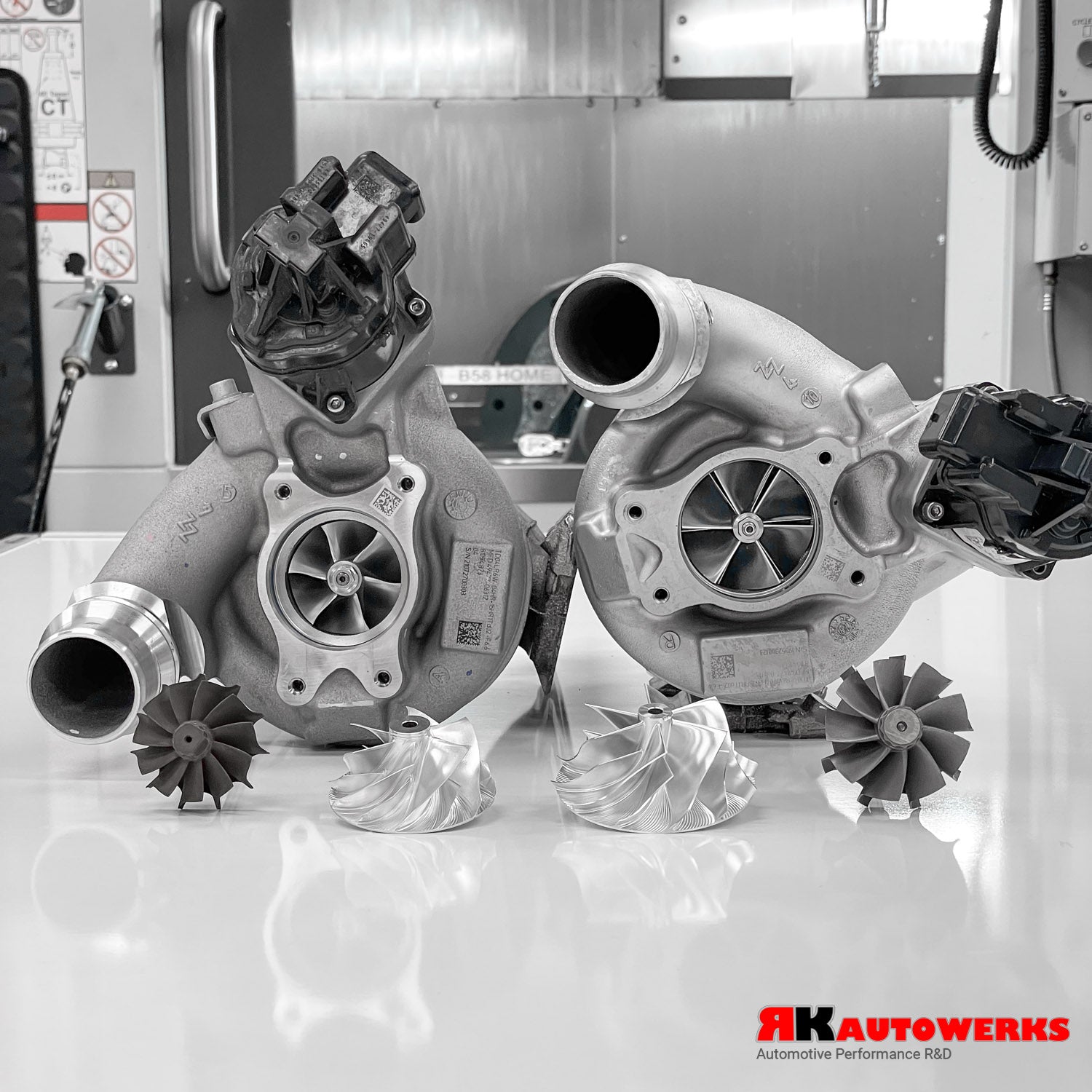 RK Autowerks S58 Stage 2 Turbo Upgrade – M2/M3/M4/X3M/X4M