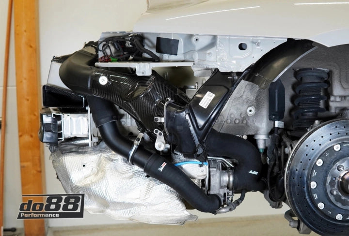 Do88 Induction system, 66mm outlet, with Turbo inlet hoses for Porsche 992 Turbo / Turbo S