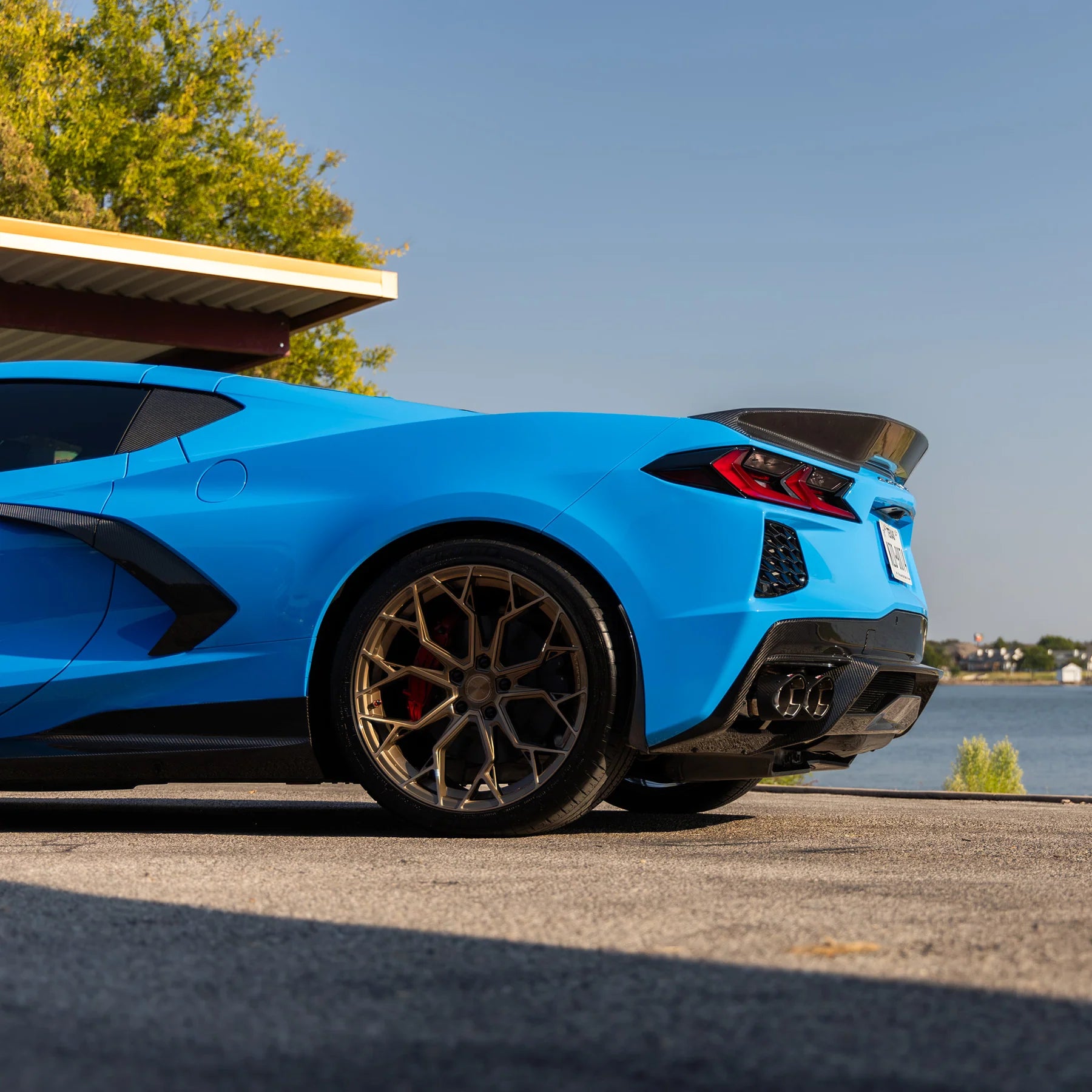 Racing Sport Concepts GT Ducktail Rear Spoiler | Carbon Fiber | Corvette C8