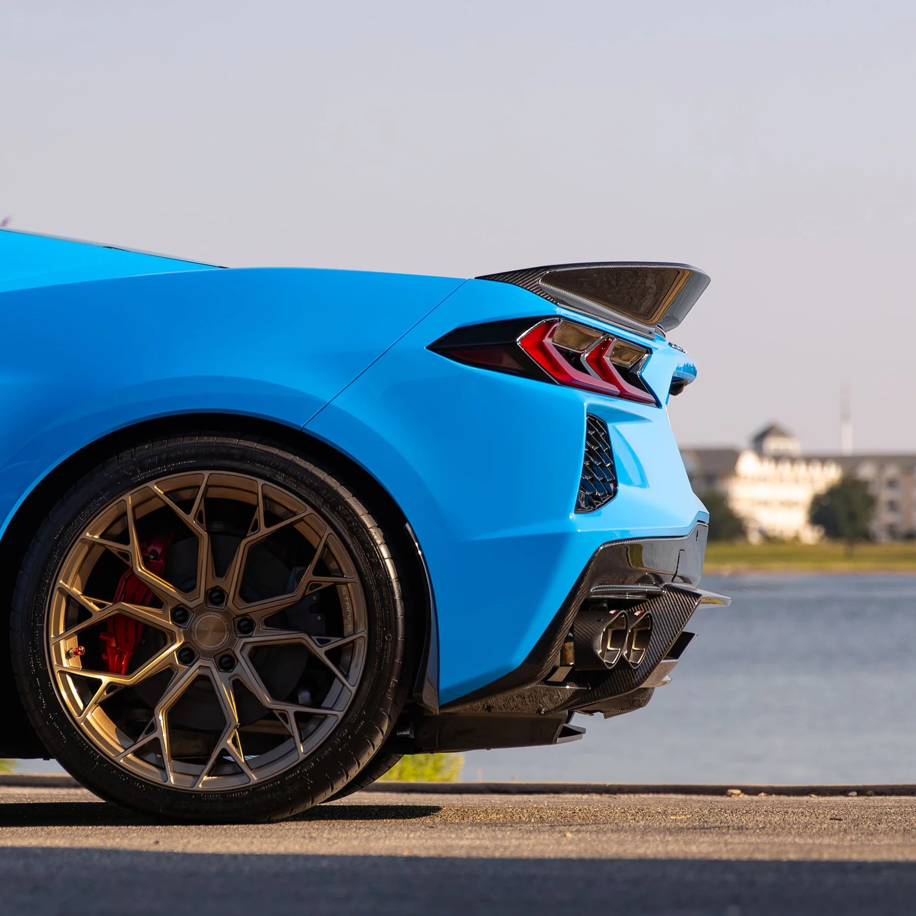 Racing Sport Concepts GT Ducktail Rear Spoiler | Carbon Fiber | Corvette C8
