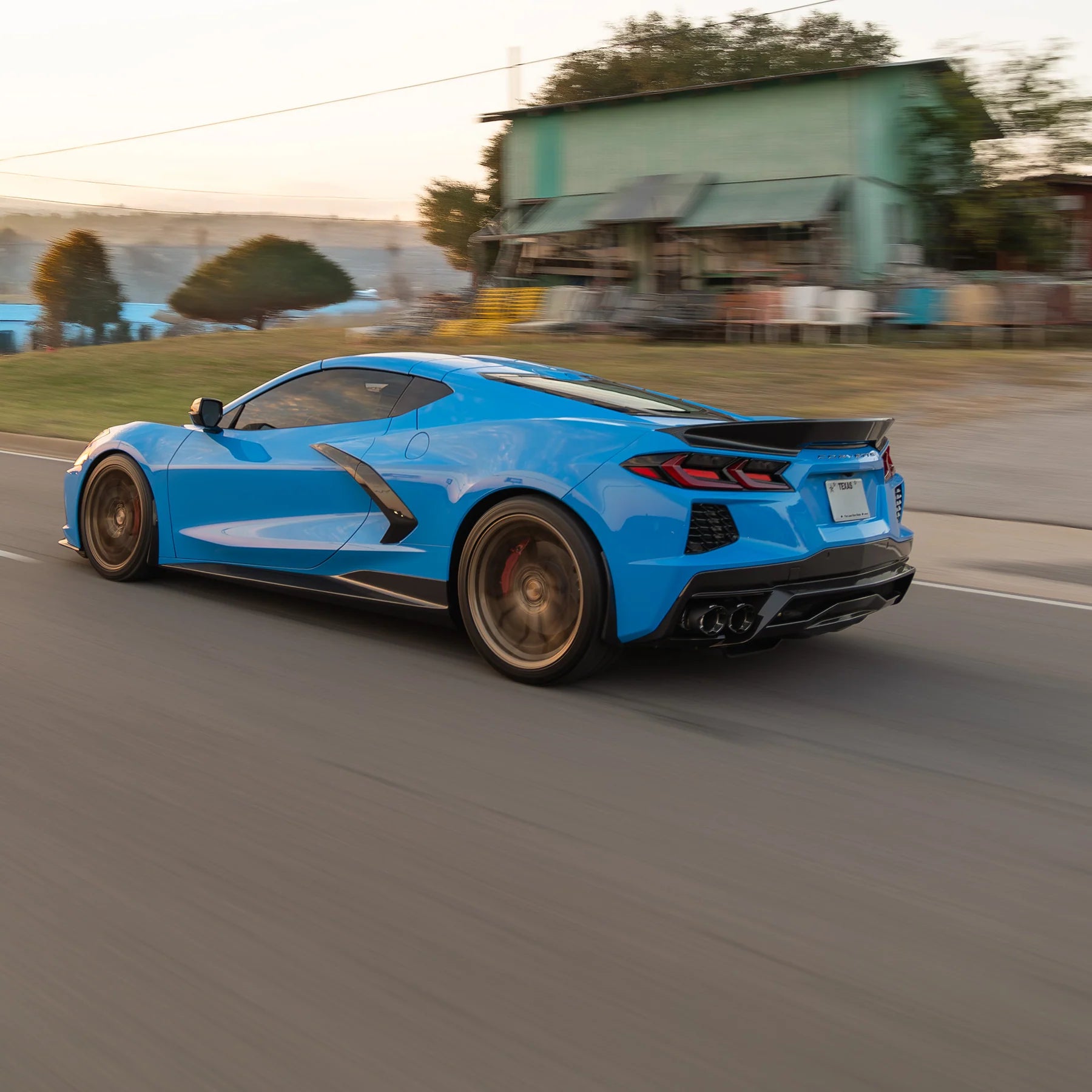RSC Ducktail Rear Spoiler for Corvette C8 | Cicio Performance