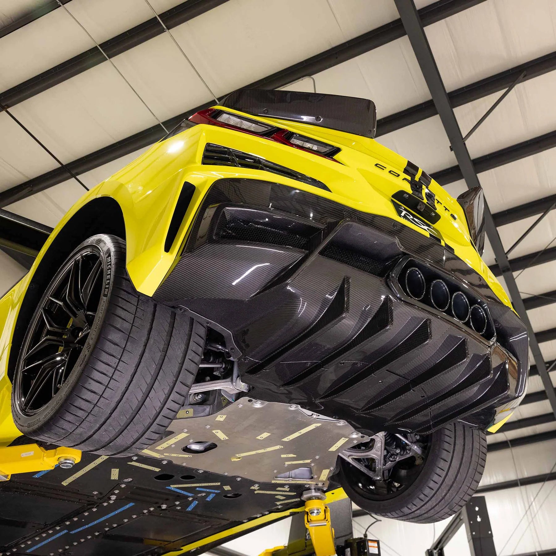 Racing Sport Concepts "GTZ" Rear Diffuser | Carbon Fiber | Corvette C8 Z06 & ZR1