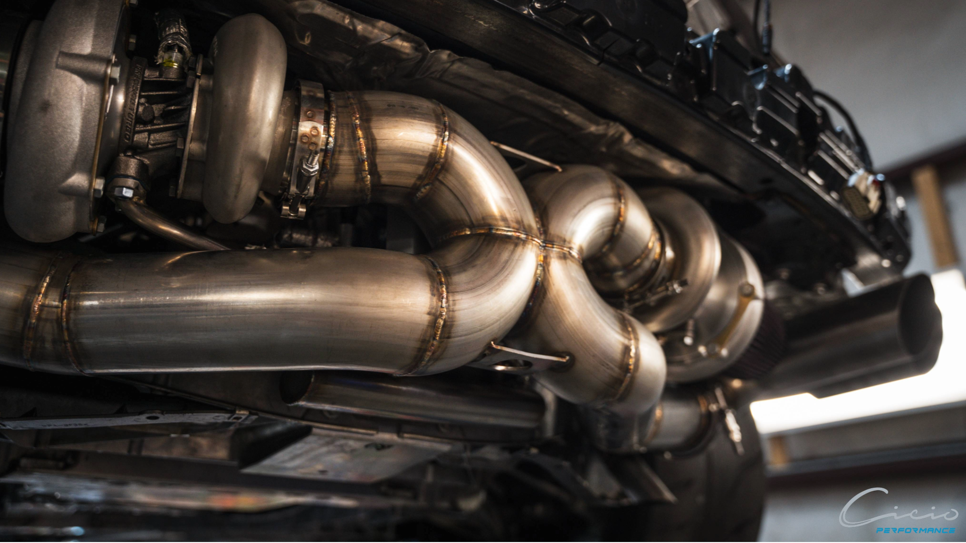 Cicio Performance Twin Turbo Kit - X-Pipe - Corvette C8 2020+