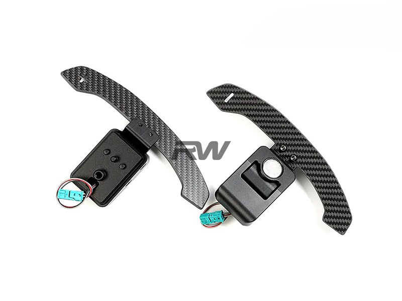 RW Carbon BMW Carbon Fiber Magnetic Corsa Paddle Shifters