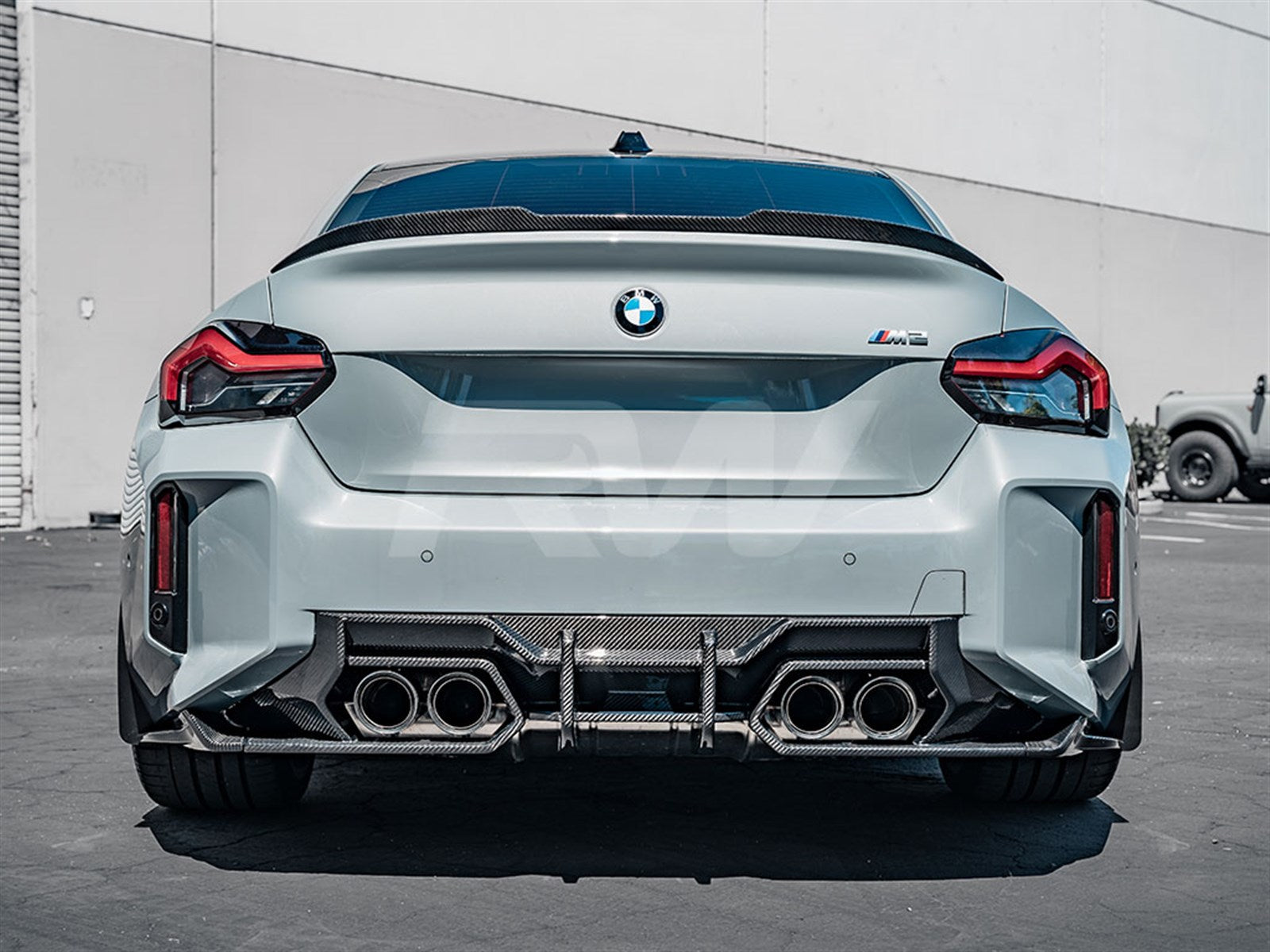 RW Carbon BMW G42 G87 M2 DTM Carbon Fiber Trunk Spoiler