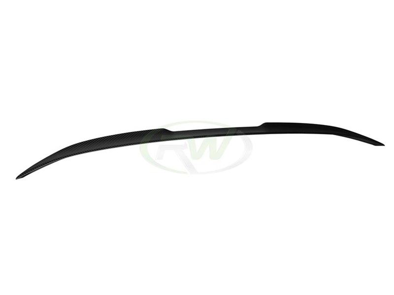 RW Carbon BMW G42 G87 M2 DTM Carbon Fiber Trunk Spoiler