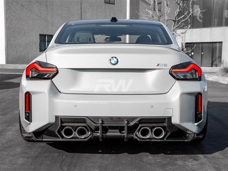 RW Carbon BMW G87 M2 DTM Carbon Fiber Rear Diffuser