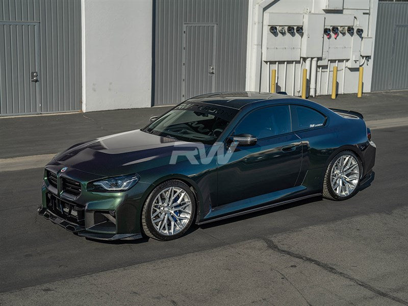 RW Carbon BMW G87 M2 Carbon Fiber GTX Front Lip Spoiler