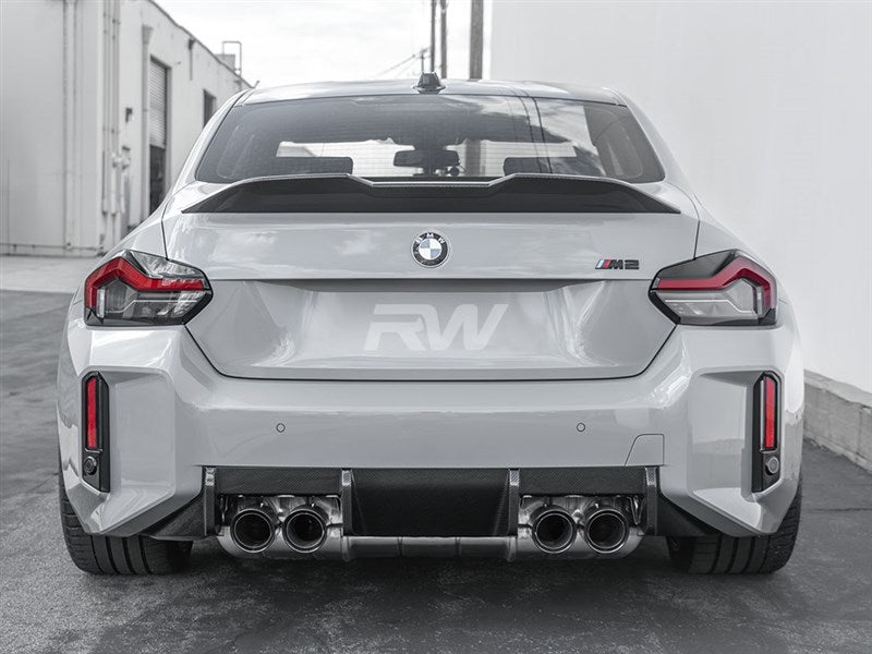 RW Carbon BMW G87 M2 G42 Performance Style CF Trunk Spoiler
