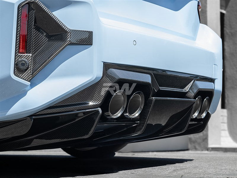 RW Carbon BMW G87 M2 CF GTX Diffuser + Undertray