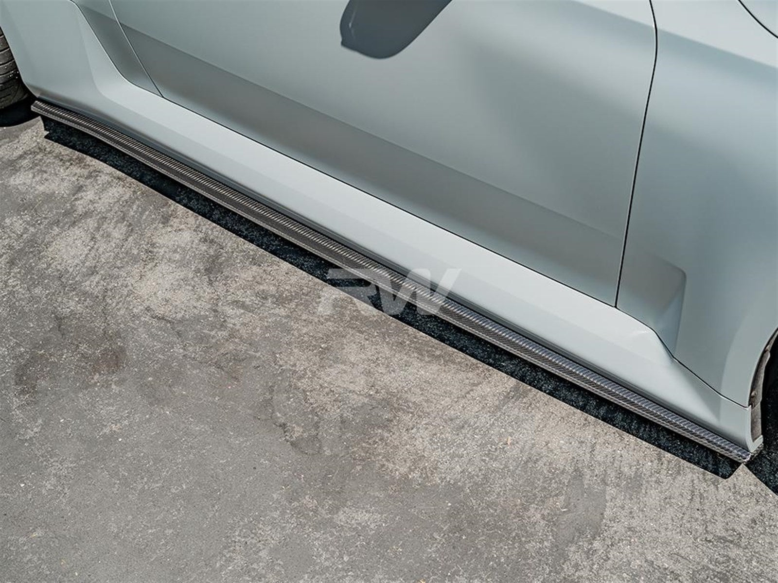 RW Carbon BMW G87 M2 RWS Dry CF Side Skirt Extensions