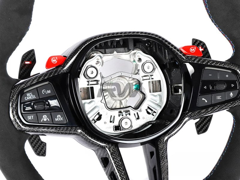 RW Carbon BMW G8X LCI Alcantara / CF Steering Wheel