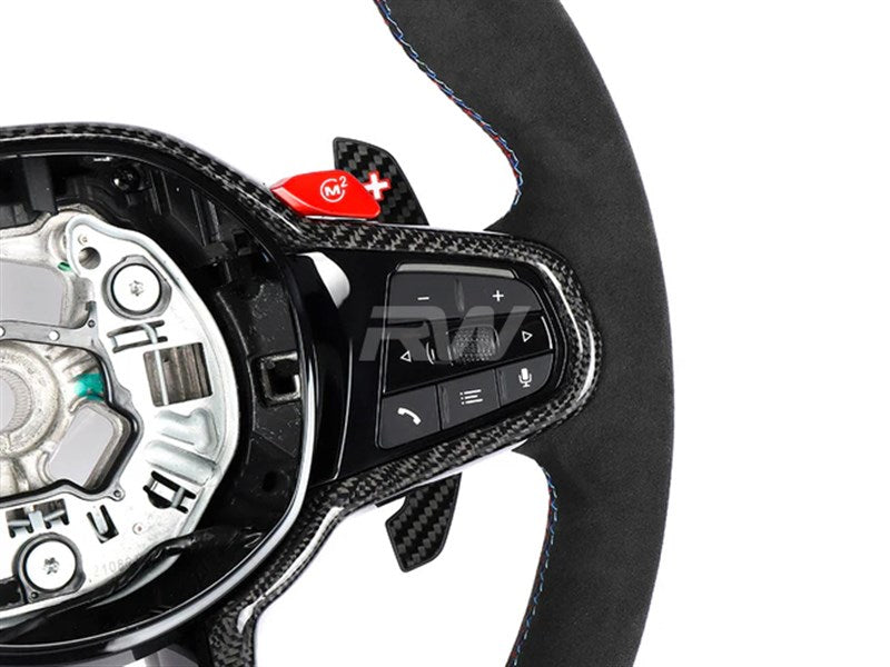 RW Carbon BMW G8X LCI Alcantara / CF Steering Wheel