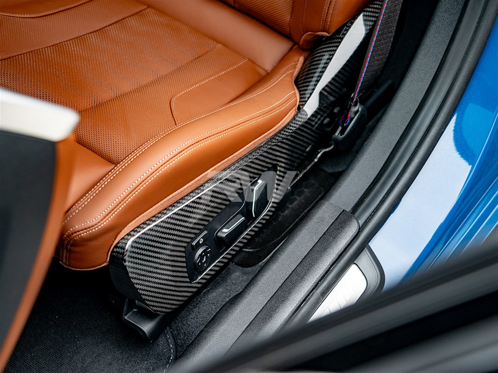 RW Carbon BMW G8x M3 M4 Carbon Fiber Side Seat Trims
